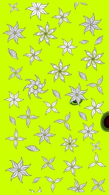 Raster illüstrasyonu. Renkli Bahar Teması eskiz kalıbı. Düz Çiçek Elementleri Tasarımı. Çiçek deseni. Chichi kumaş deseni çiz.