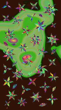 Taşralı şıklığı. Tekstil, duvar kâğıdı, kapaklar, yüzey, baskı, hediye paketi, hatıra defteri, dekupaj. Küçük yabani çiçeklerdeki halk modelini çiz. Liberty style millefleurs.