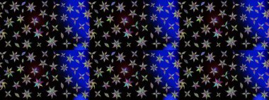 Egzotik çiçekler, botanik olarak parlak, klasik siyah renkler. Raster illüstrasyonu. Klasik tropikal doğal elementlerin suluboya seti.