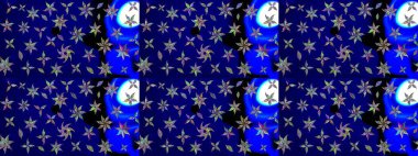 Raster illüstrasyonu. Tekstil veya kitap kapakları, imalat, duvar kağıtları, baskı, hediye paketi ve yapıştırma kitabı için çiçek eskizi geçmişi. Küçük ölçekli çiçeklerdeki basit sevimli desen.