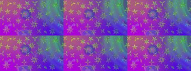 Raster Hip kumaş deseni. Eskiz Vintage Çiçek Deseni.