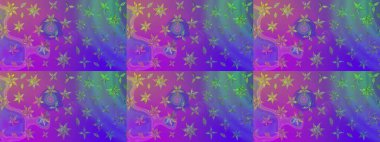 Mor renkli çiçekli çiçek deseni çiz. Suluboya tarzında mor renkte çiçekler.