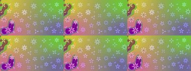 Raster illüstrasyonu. Suluboya çiçekli çiçek deseni. Tarafsız renklerde Asyalı tekstil.