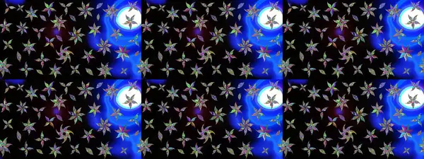 Klasik çiçek desenli. Yumuşak pamuk tasarımı. Paketleme, tekstil, duvar kâğıdı için çiçek eskizi. Raster 'ın taze dokusu. Yumuşak kiremit.