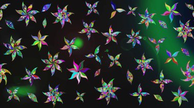 Raster çiçek izi. Çiçeksel gri çizim deseni. Raster Yumuşak kumaş deseni. Klasik taslak çizimi.