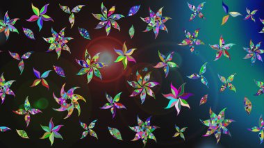 Raster Henna dövme stili. Etnik Mandala süsü. Kızılderili desenli desenli desenli şal deseni. Tekstil, tebrik kartı, boyama kitabı, telefon kılıfı baskısı için kullanılabilir.