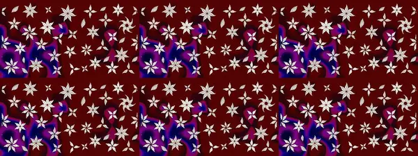 Raster illüstrasyonundaki çiçek desenli çizim. Suluboya tarzında kırmızı renkte çiçekler.