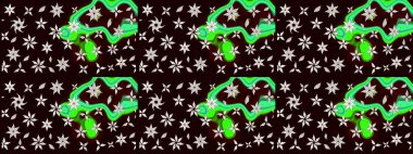 Manzaralı çiçek deseni. Çiçek kompozisyonu, el boyası, hassas şablon. Üst manzara, yumuşak siyah renk tarzı. Sevgililer günü ve tebrik kartı konsepti için şık bir davet.