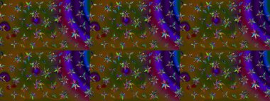 Raster illüstrasyonu. Anti-stres için soyut örnek sayfası. Kahverengi renklerde.