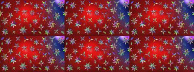 Raster Henna tarzı. Tebrik kartı geçmişi, boyama kitabı, arkaplan ve tekstil için kullanılabilir. Etnik Mandala havlusu. Taslak süsleme izi. Sınır Hindistan çiçek desenli paisley patentli.