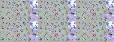 Güzel kumaş deseni. Çizim raster deseni. Çiçek arka planı.
