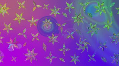 Güzel kumaş deseni. Renkli Yaz Temalı eskiz kalıbı. Düz Çiçek Elementleri Tasarımı. Raster illüstrasyonunda çiçek deseni çizimi.