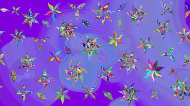 Raster Hip kumaş deseni. Eskiz Vintage Çiçek Deseni.