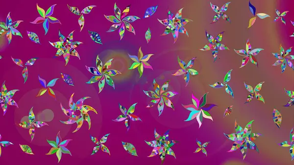 Mor renkli çiçekler. Yumuşak, bahar çiçekli arka plan. Raster çiçek desenli ve çiçekli..