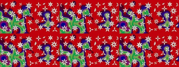 Suluboya çizim kalıbı. Dekorasyon ve tasarım için güzel bir desen. Moda baskısı. Çiçeğin suluboya çizimlerinin mükemmel deseni. Eski model. Raster illüstrasyonu.