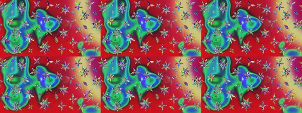 Kırmızı renkte çiçekler. Küçük çiçekte sevimli çiçek deseni var..