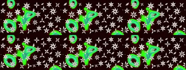 Küçük siyah çiçeklerle oldukça eski bir besin torbası deseni. Tekstil, kumaş, kapaklar, duvar kağıtları, baskı, paket, koleksiyon defteri, örgü, dekupaj için çiçek arkaplanı..