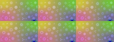 Çiçekli güzel suluboya desen. Raster illüstrasyonu. Tarafsız renklerde.