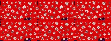 Kırmızı renkte çiçekler. Nazikçe, güzel çiçek arkaplanı. Raster çiçek desenli ve çiçekli..