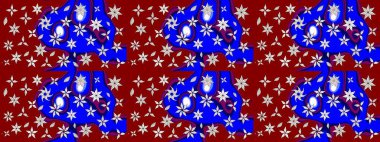 Kırmızı renklerde. Raster illüstrasyonu. Anti-stres için Raster soyut şablon sayfası.