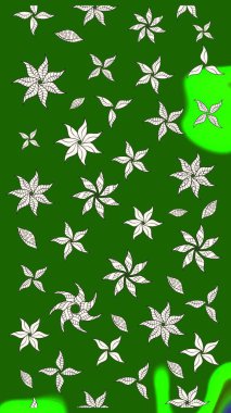 Küçük çaplı çiçeklerdeki basit şirin desenler. Tekstil veya kitap kapakları, imalat, duvar kağıtları, baskı, hediye paketi ve yapıştırma kitabı için çiçek eskizi geçmişi. Raster illüstrasyonu.