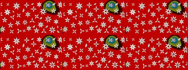 Nazik, narin çiçek arkaplanı. Çiçekli karalama şeklinde Raster çiçek deseni. Kırmızı renkte çiçekler.