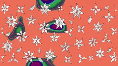 Raster. Güzel suluboya çiçekler, parlak resimler ilham verici çiçek desenli eskiz arka planı..