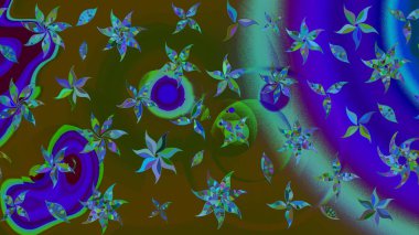 Küçük kahverengi çiçeklerdeki oldukça eski bir besin torbası deseni. Tekstil, kumaş, kapaklar, duvar kağıtları, baskı, paket, koleksiyon defteri, örgü, dekupaj için çiçek arkaplanı..