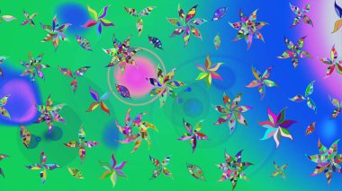 Modaya uygun kumaş deseni. Raster illüstrasyonu. Küçük çiçekteki sevimli çiçek deseni. Tony 'nin kumaş desenini çiz.