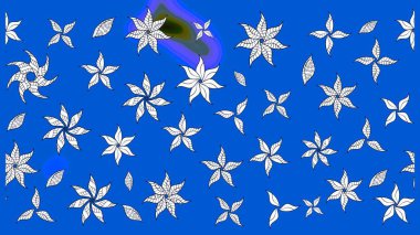 Güzel kumaş deseni. Düz Çiçek Elementleri Tasarımı. Raster çiçekli arka plan. Renkli Yaz Temalı eskiz kalıbı. Yazdır. Güzel çizim şekli..