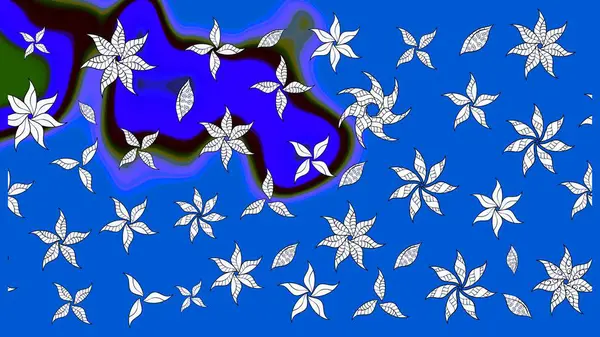 Paketleme, tekstil, duvar kâğıdı için çiçek eskizi. Klasik çiçek desenli. Raster 'ın taze dokusu. Yumuşak fayans. Yumuşak pamuk tasarımı.