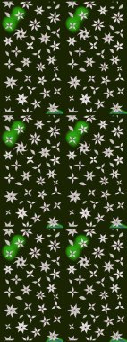 El çizimi Raster çizimi. Parlak elementlerin. Çizim çiçek deseni duvar kağıdı, web sitesi arkaplanı, paket kağıdı, davetiye, broşür, pankart veya web sitesi için kullanılabilir.