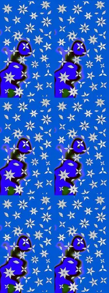 Kızılderili desenli desenli desenli şal deseni. Etnik Mandala süsü. Raster Henna dövme stili. Tekstil, tebrik kartı, boyama kitabı, telefon kılıfı baskısı için kullanılabilir.