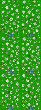 Tekstil, duvar kâğıdı, kapaklar, yüzey, baskı, hediye paketi, hatıra defteri, dekupaj. Taşralı şıklığı. Küçük yabani çiçeklerdeki halk modelini çiz. Liberty style millefleurs.