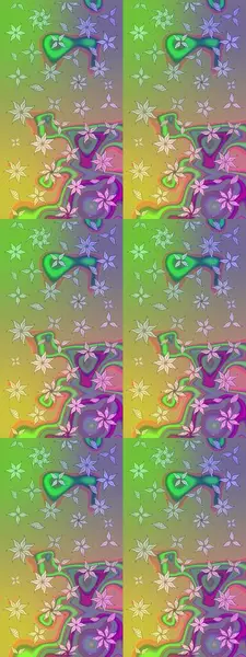 Raster. Tomurcukları çiçek olan sevimli bir çiçek deseni. Kumaş, tekstil, duvar kağıdı baskısı için. Eskiz geçmişi. Raster illüstrasyonu. Antika retro tarzı.