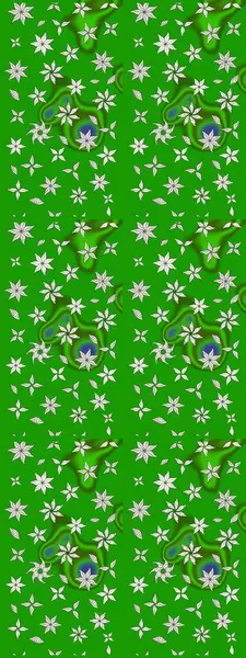 Eskiz klasiği. Düz Çiçek Elementleri Tasarımı. Raster Şirin kumaş deseni. Renkli Bahar Teması çizim şablonu.