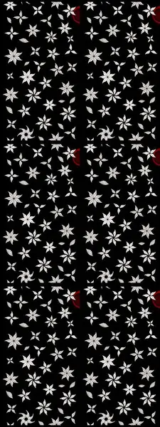 Modern stil dokusu. Çiçek desenli raster, siyah çizgi grafik deseni soyut raster arkaplan.