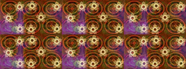 Raster resim. Raster kar taneleri desen. Renkli arka plan üzerinde raster sevimli kar taneleri.