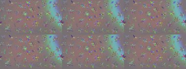 Çocuk stili. Renkli Bahar Teması eskiz kalıbı. Çiçekli eskiz arkaplanı. Düz Çiçek Elementleri Tasarımı.