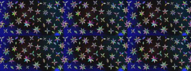 Bahar mevsimi. Tatil havası. Gri renkli çiçekler. Nazik romantik baskı. Raster güzel bir çiçek deseni çiziyor..