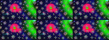 Taslak süsleme izi. Tebrik kartı geçmişi, boyama kitabı, arkaplan ve tekstil için kullanılabilir. Raster Henna tarzı. Etnik Mandala havlusu. Sınır Hindistan çiçek desenli paisley patentli.