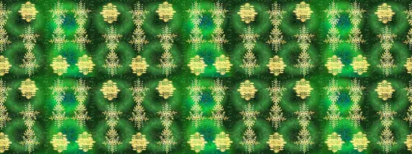 Kar taneleri tasarımı. Modern tasarım posteri, kapak, yeşil, sarı ve mavi renkli kart tasarımı. Son moda kar taneleri ve elementler onun kartlarını gösteriyor. Retro biçim dokusu, şablon kış elementleri.