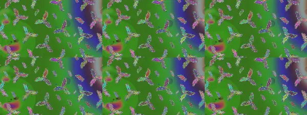 Desen snowflakes.raster Noel soyut renkli arka plan ile düşen kar tanesi. Raster illüstrasyon.