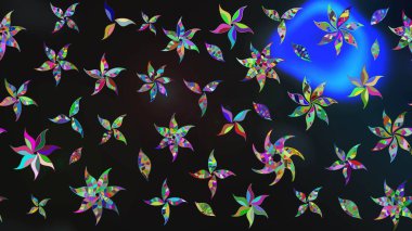 Çiçek desenli eskiz. Gri renkli çiçekler. Tişört baskısı için çiçek boyama rasteriName.