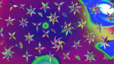 Sketch pattern with fantasy flowers, natural wallpaper, floral decoration curl illustration. Home decor. Paisley print hand drawn elements.