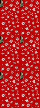 Çiçek desenli eskiz. Kırmızı renkte çiçekler. Renkli Bahar Teması eskiz kalıbı. Düz Çiçek Elementleri Tasarım Raster illüstrasyonu.