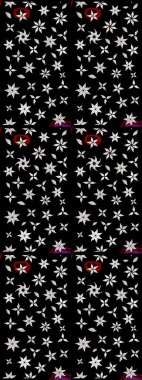 Çizim çiçek deseni duvar kağıdı, web sitesi arka planı, ambalaj kağıdı, davetiye, broşür, afiş veya web sitesi için kullanılabilir. El çizimi Raster çizimi. Karalama elementleri.