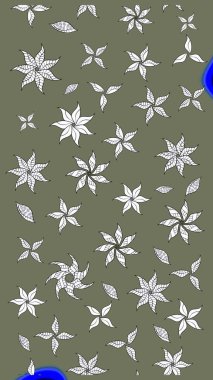 Üst manzara, yumuşak stil. Sevgililer günü ve tebrik kartı konsepti için şık bir davetiye. Çiçek kompozisyonu, el boyası, hassas şablon. Yeşil renkte manzaralı çiçek deseni.