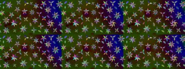 Süslü kumaş deseni. Çiçekli çiçek deseni, suluboya. Raster deseni.