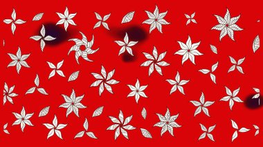 Zarif, parlak ve kırmızı çiçek desenli eskiz. Sabıka fotoğraflarında, bebek kıyafetlerinde, duvar kâğıtlarında, paket kutularında falan kullanılabilir. Raster..